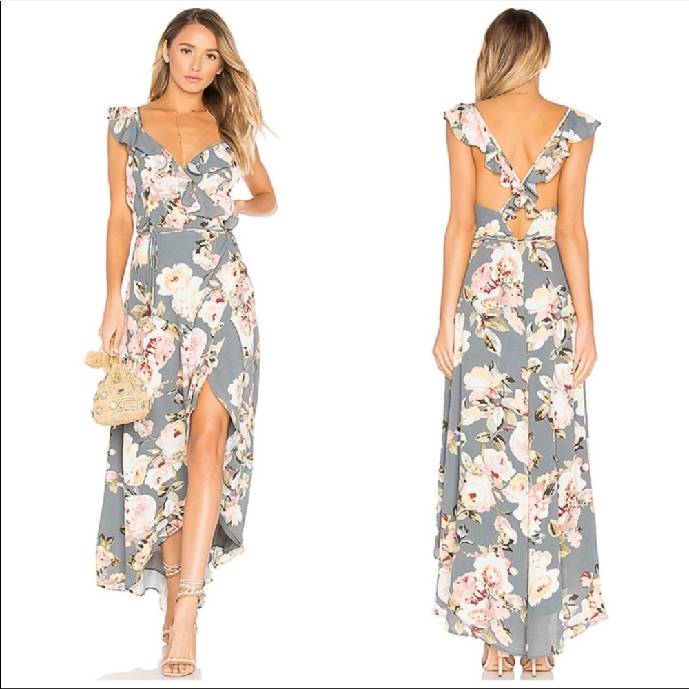 PrivacyPlease Fillmore wrap dress, size small